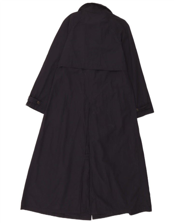 Trench pentru damă Hugo Boss, cu două piepturi, EU 42, mare, bleumarin