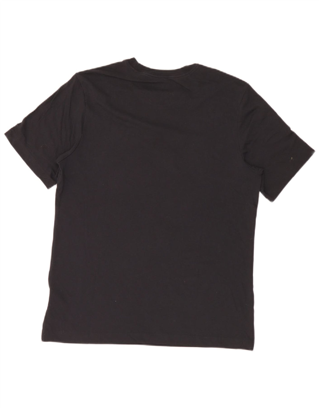 Nike Mens Dri Fit Graphic T-Shirt Top Medium Black Cotton