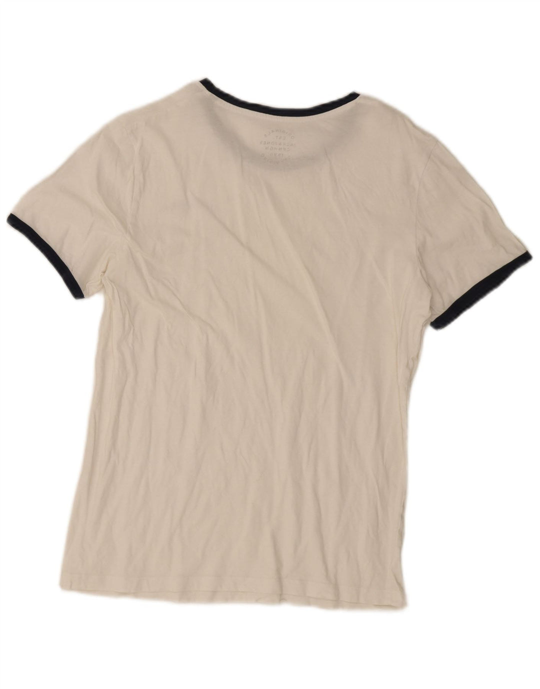 Jack & Jones Mens T-Shirt Top Small White