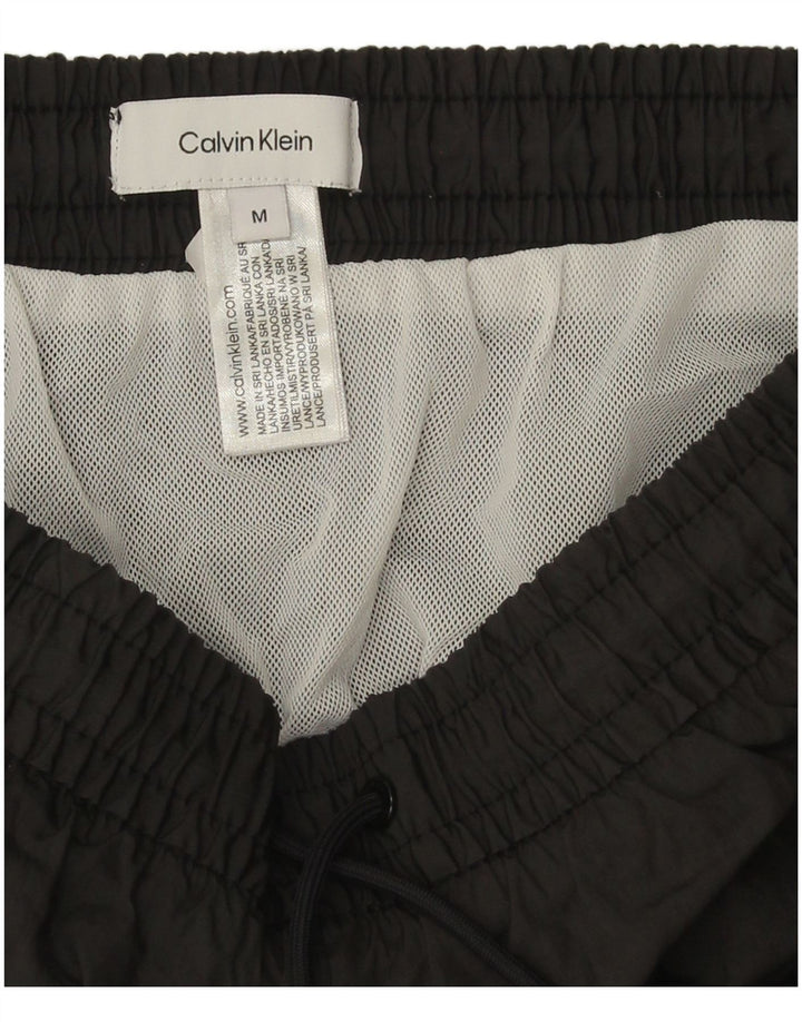 Calvin Klein Badeshorts til mænd mellem sort polyester