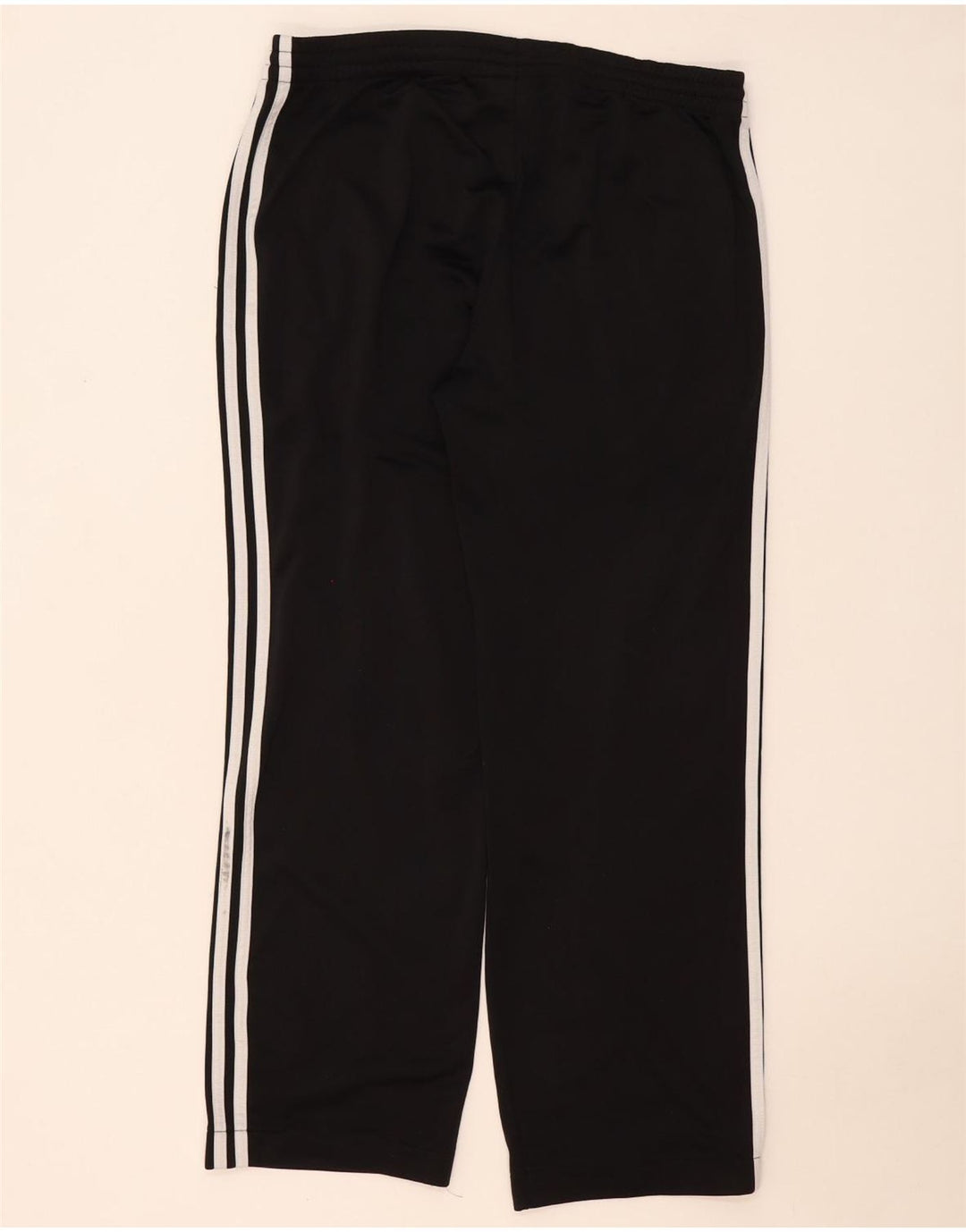 Pantaloni da tuta da uomo Adidas Large neri in poliestere