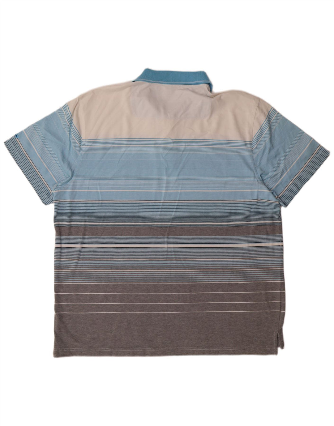 Izod Mens Golf Polo Shirt 2XL Multicoloured Striped Cotton