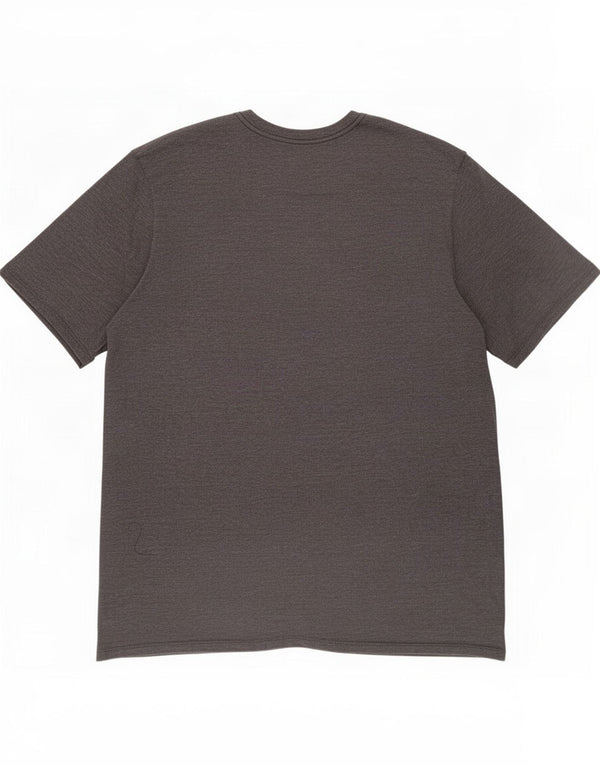 Hurley Herre Grafisk T-Shirt Top 2XL Grå Bomuld