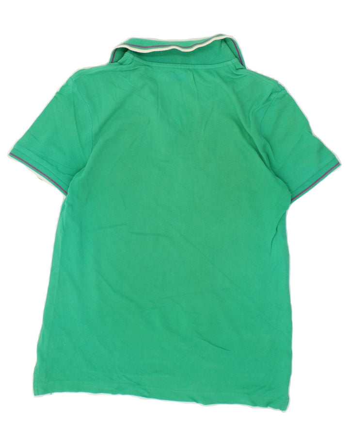 DIADORA Mens Polo Shirt Small Green Cotton Vintage Diadora and Second-Hand Diadora from Messina Hembry 