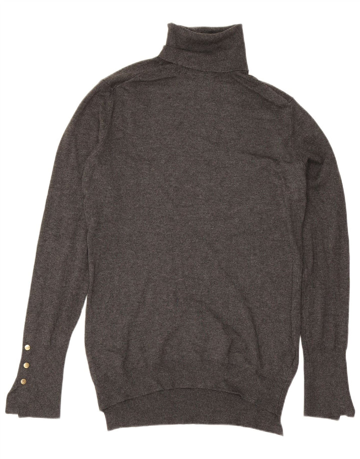 Rollkragenpullover für Damen von Zara, Gr. 14, Grau