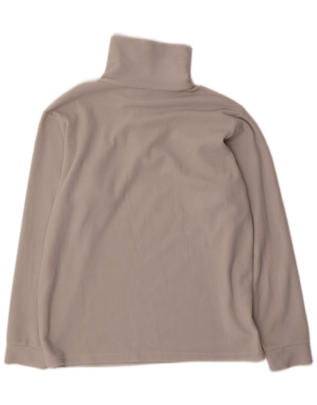 Colmar Mens Zip Neck Fleece Jumper Medium Grey Polyester