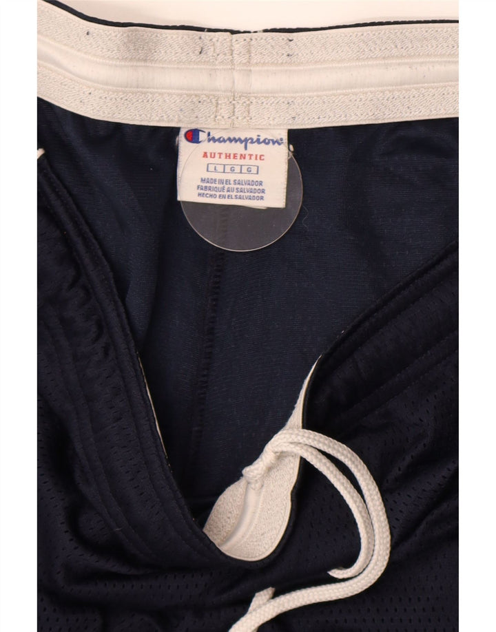 Pantaloncini sportivi da uomo Champion grandi blu navy