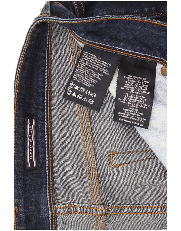 Tommy Hilfiger Womens Bootcut Jeans W31 L28 Navy Blue Cotton