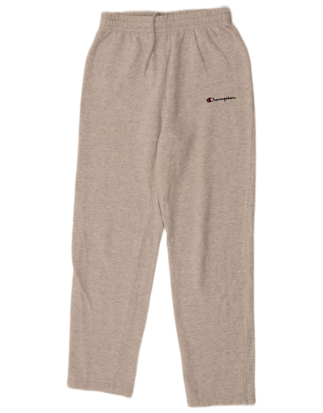 Champion Mens Tracksuit Trousers Medium Grey Flecked Cotton