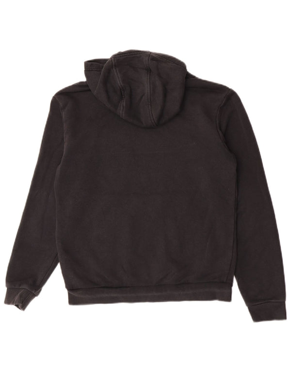 Felpa con cappuccio grafica Adidas da ragazzo 11-12 anni in cotone nero