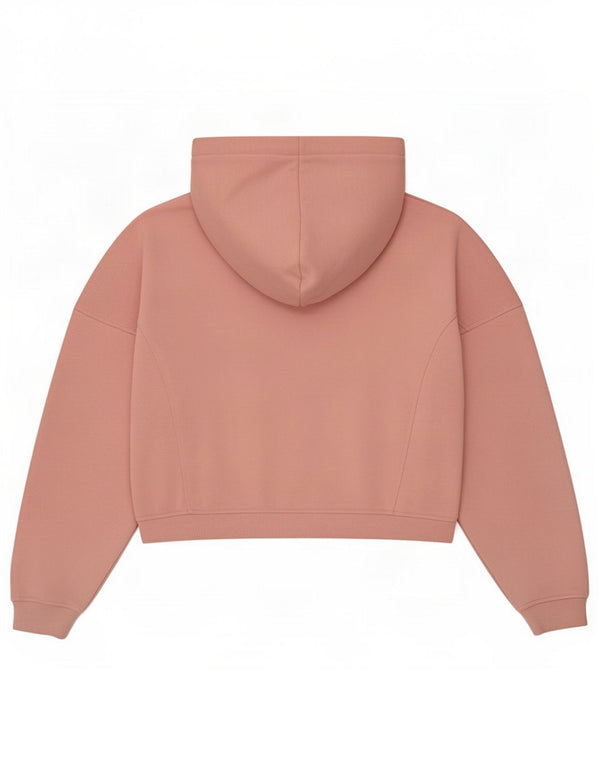 Damski sweter Jack Wills z grafiką i zamkiem błyskawicznym, UK 14, duży różowy blok kolorów