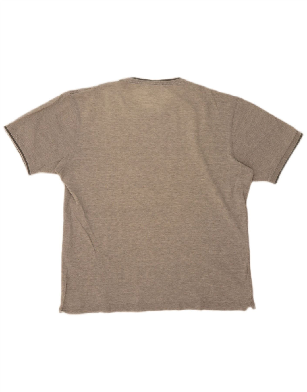 Lacoste T-Shirt Homme Top Taille 5 Grand Coton Chiné Gris