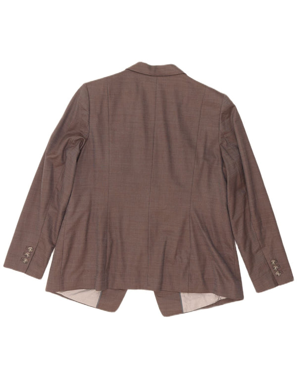 Marks & Spencer Γυναικείο σακάκι 1 κουμπιού σακάκι UK 18 XL γκρι βισκόζη