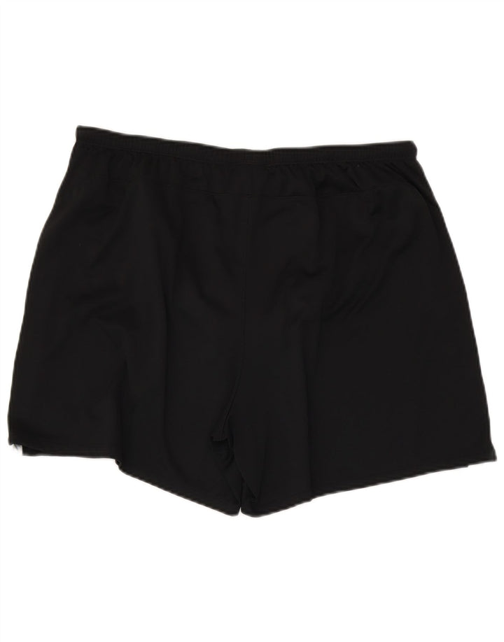 NIKE Mens Dri Fit Sport Shorts XL Black Colourblock Polyester
