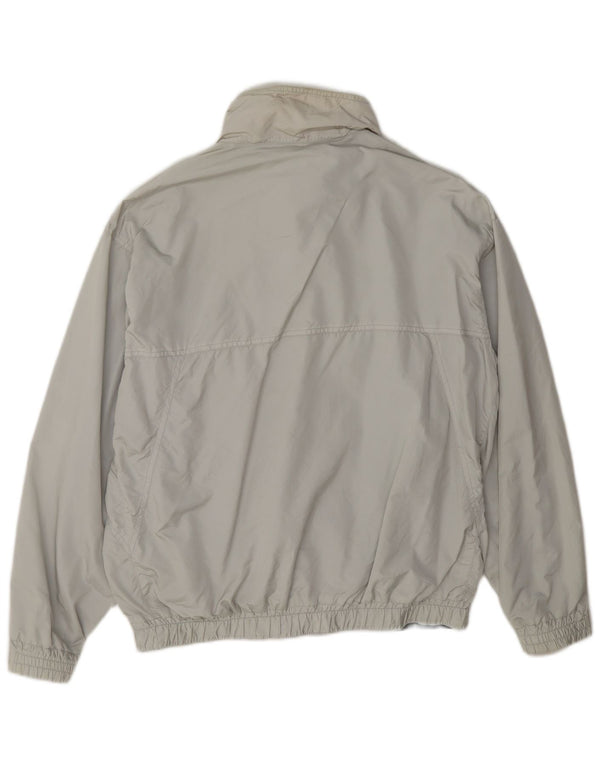 Murphy & Nye Herre Windbreaker Jacket UK 38 Medium Grå Polyamid
