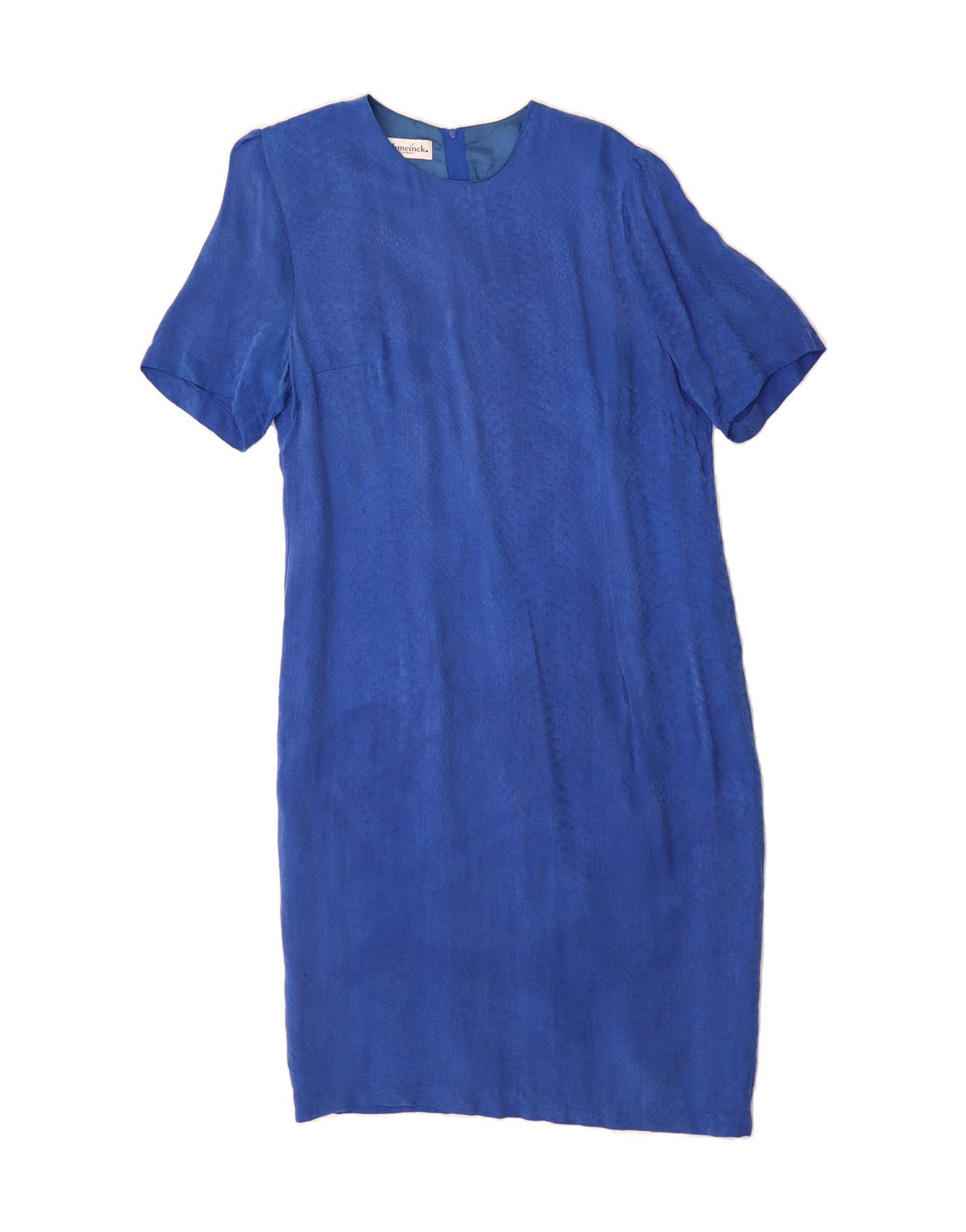 SCHMEINCK  Womens Sheath Dress UK 16 Large Blue Vintage Schmeinck and Second-Hand Schmeinck from Messina Hembry 