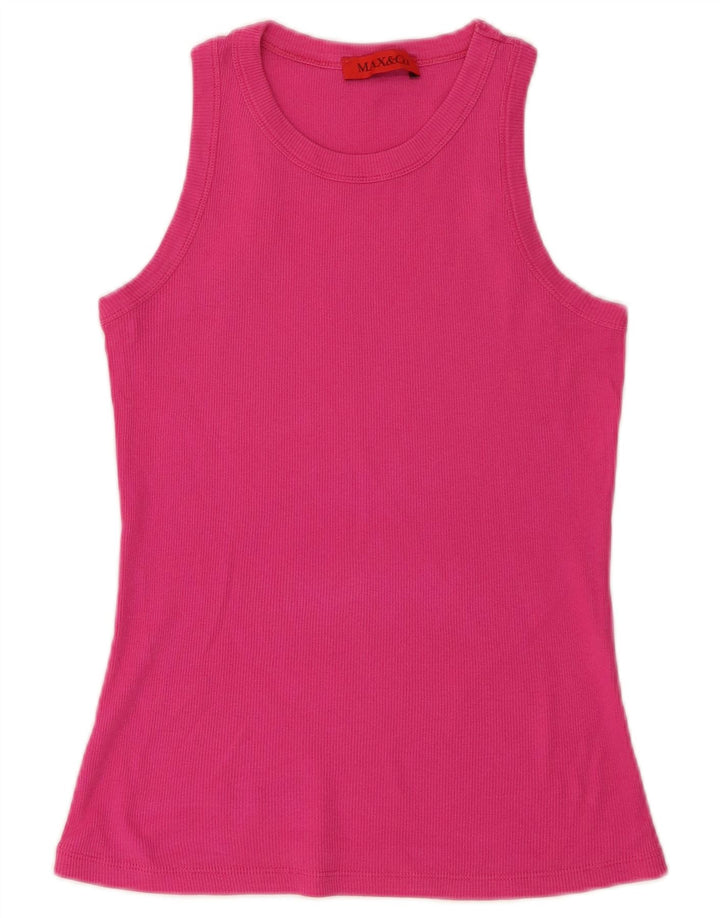 Vest Top pentru femei Max & Co. UK 12 Roz mediu
