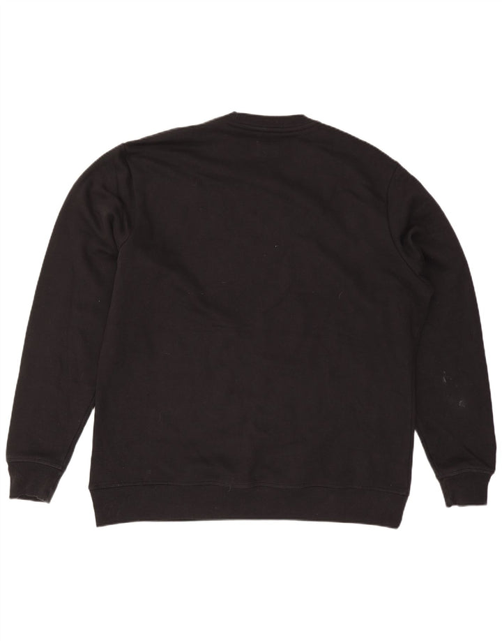 Felpa da uomo Champion Jumper XL in cotone nero