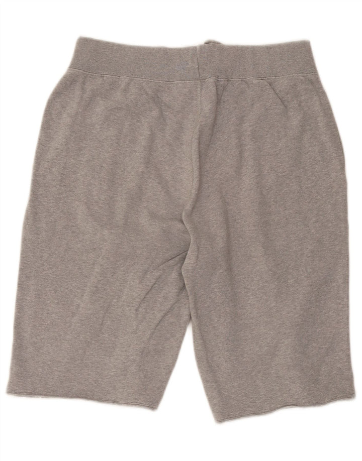 Champion Mens Sport Shorts Large Grey Flecked Cotton