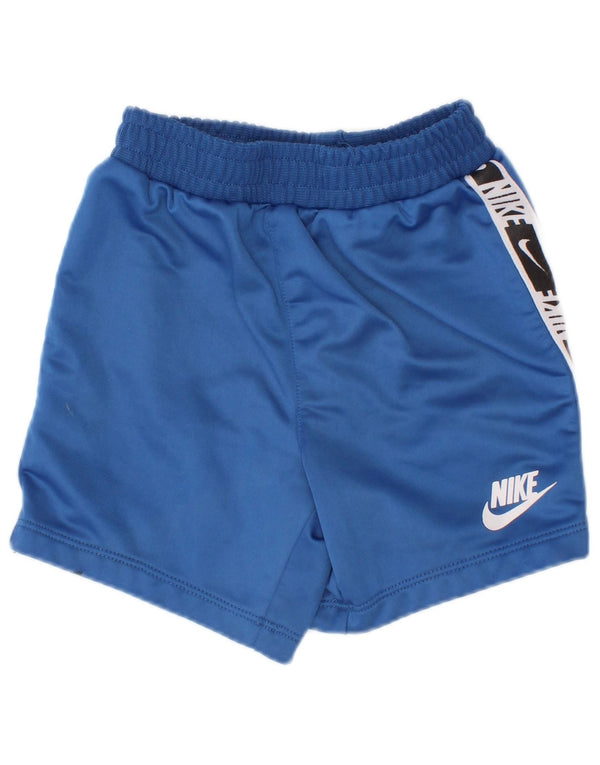 Γραφικά αθλητικά σορτς Nike Baby Boys 18-24 μηνών Μπλε πολύχρωμο πολυεστέρα
