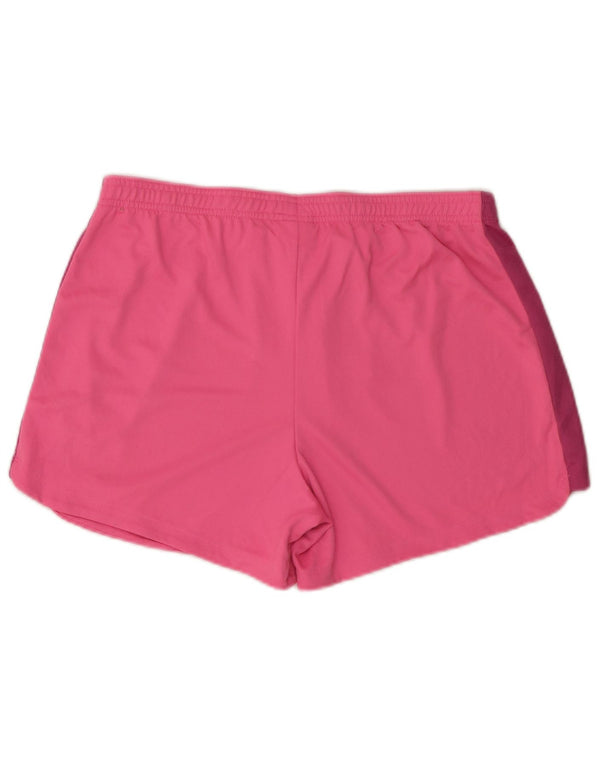 Γυναικείο αθλητικό σορτς Nike Dri Fit UK 16 Μεγάλο ροζ χρώμα από πολυεστέρα