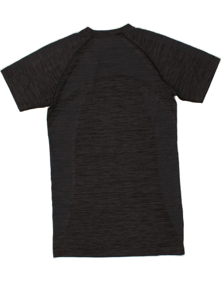 PUMA Mens T-Shirt Top Small Black Polyamide Vintage Puma and Second-Hand Puma from Messina Hembry 