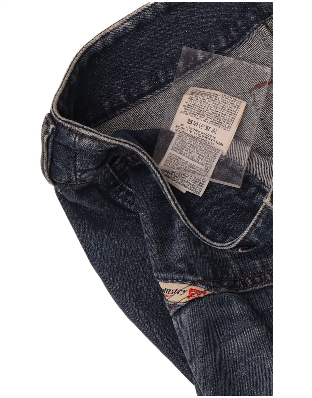 Damskie jeansy Bootcut Diesel W32 L32 Niebieskie bawełniane
