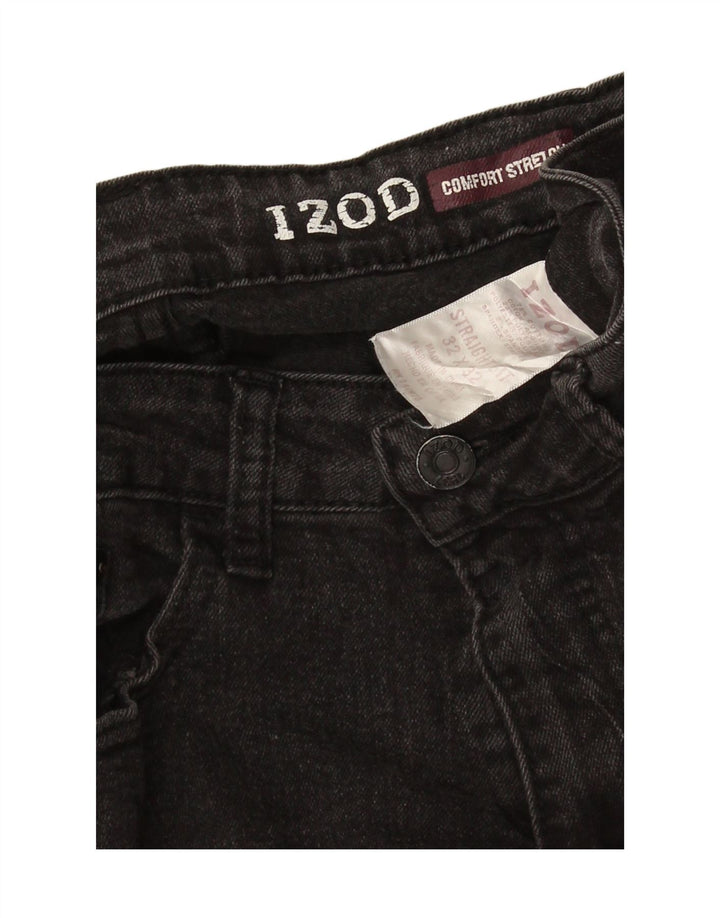 Izod Jean droit stretch femme W32 L32 gris coton