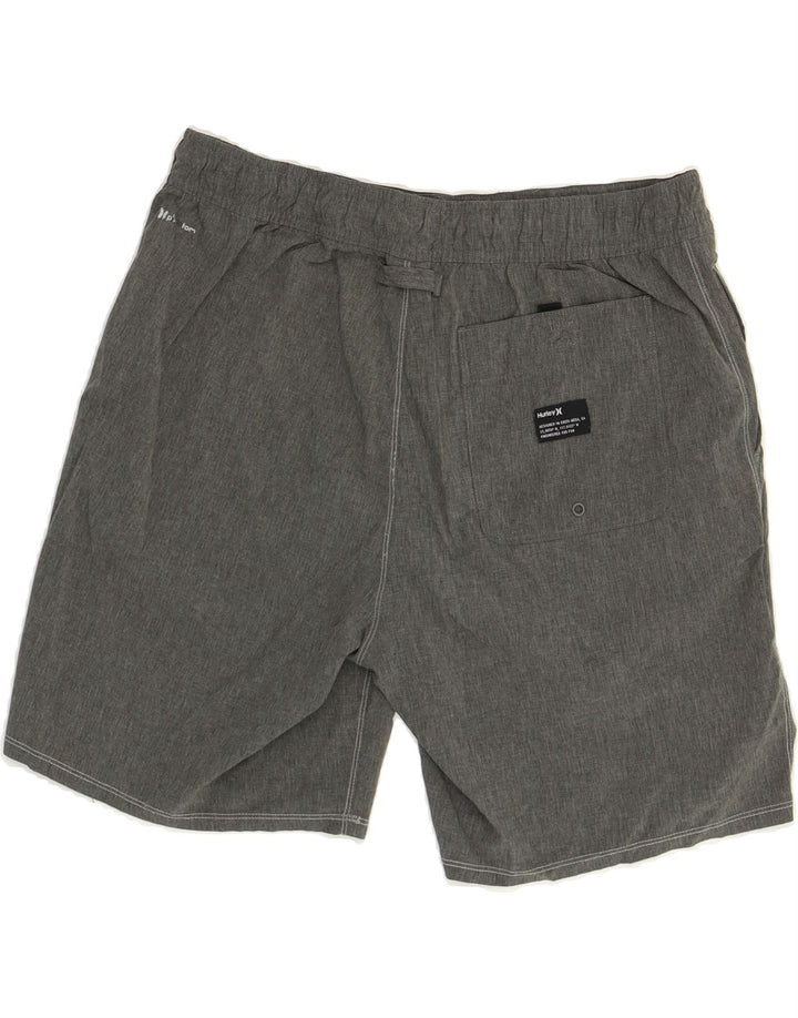 HURLEY Mens Sport Shorts Large Grey Polyester Vintage Hurley and Second-Hand Hurley from Messina Hembry 