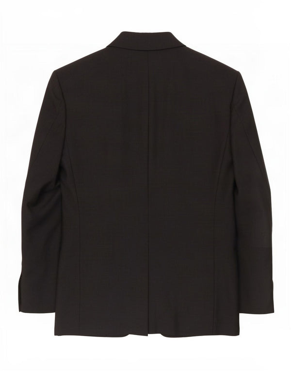 Jaqueta blazer masculina Giorgio Zanella com 1 botão IT 48 lã cinza médio