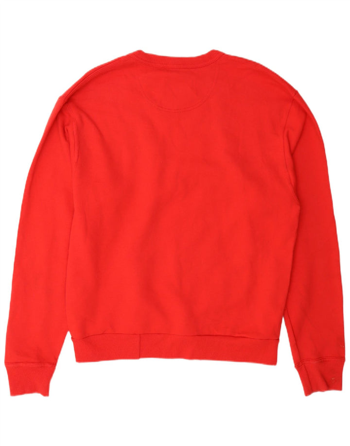 Champion Mens Sweatshirt Jumper Medium Red Cotton