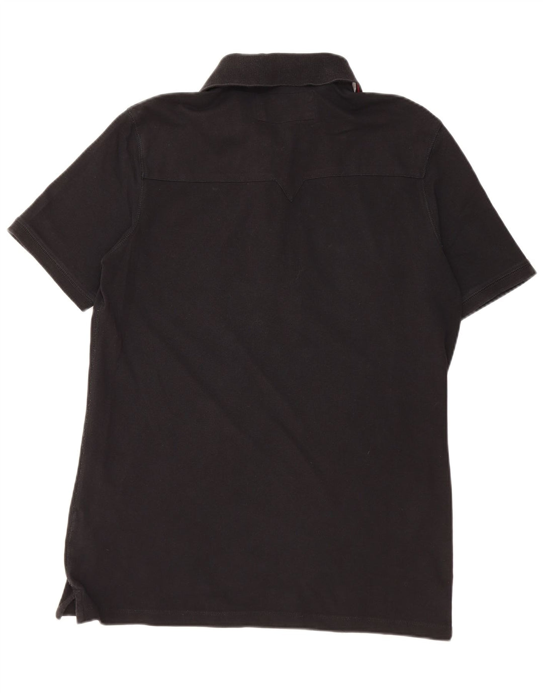 Guess Mens Polo Shirt Large Black Cotton