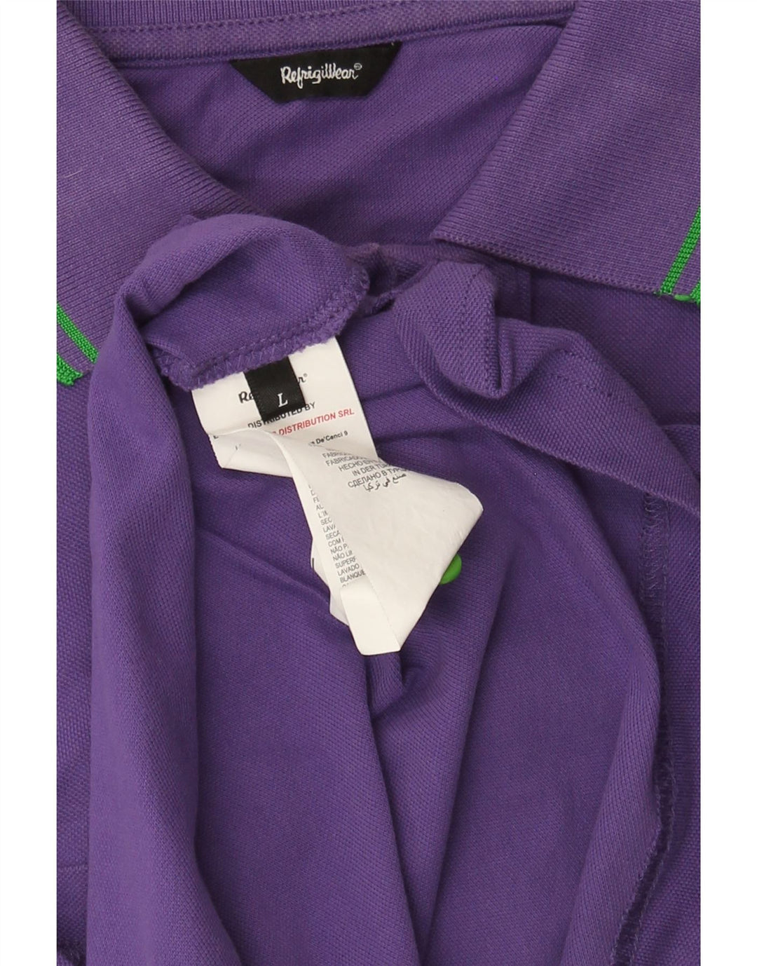 REFRIGIWEAR Womens UK 16 Large Purple Cotton Vintage Refrigiwear and Second-Hand Refrigiwear from Messina Hembry 