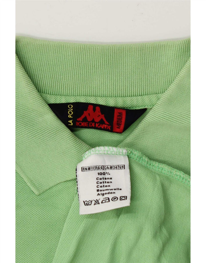 Kappa Polo Homme Vert Moyen Coton