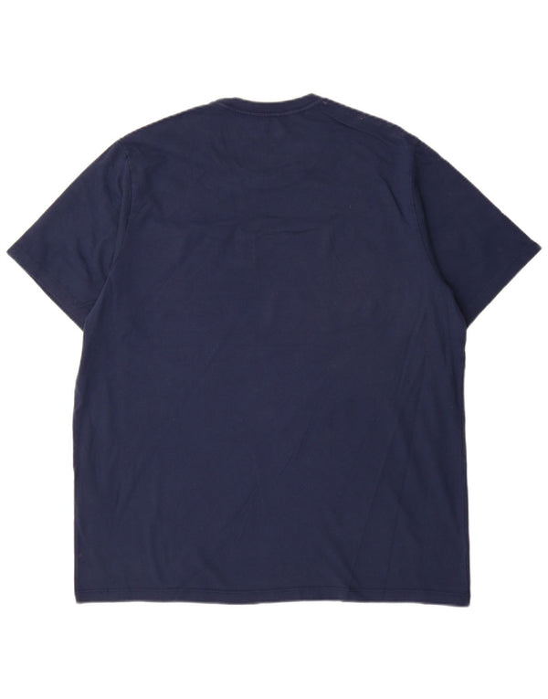 Męska koszulka standardowa Levi's Top XL, granatowa, bawełniana