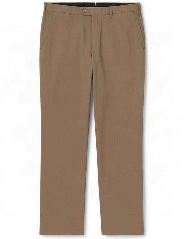 Massimo Dutti Mens Straight Chino hlače EU 42 Large W32 L31 Beige Cotton
