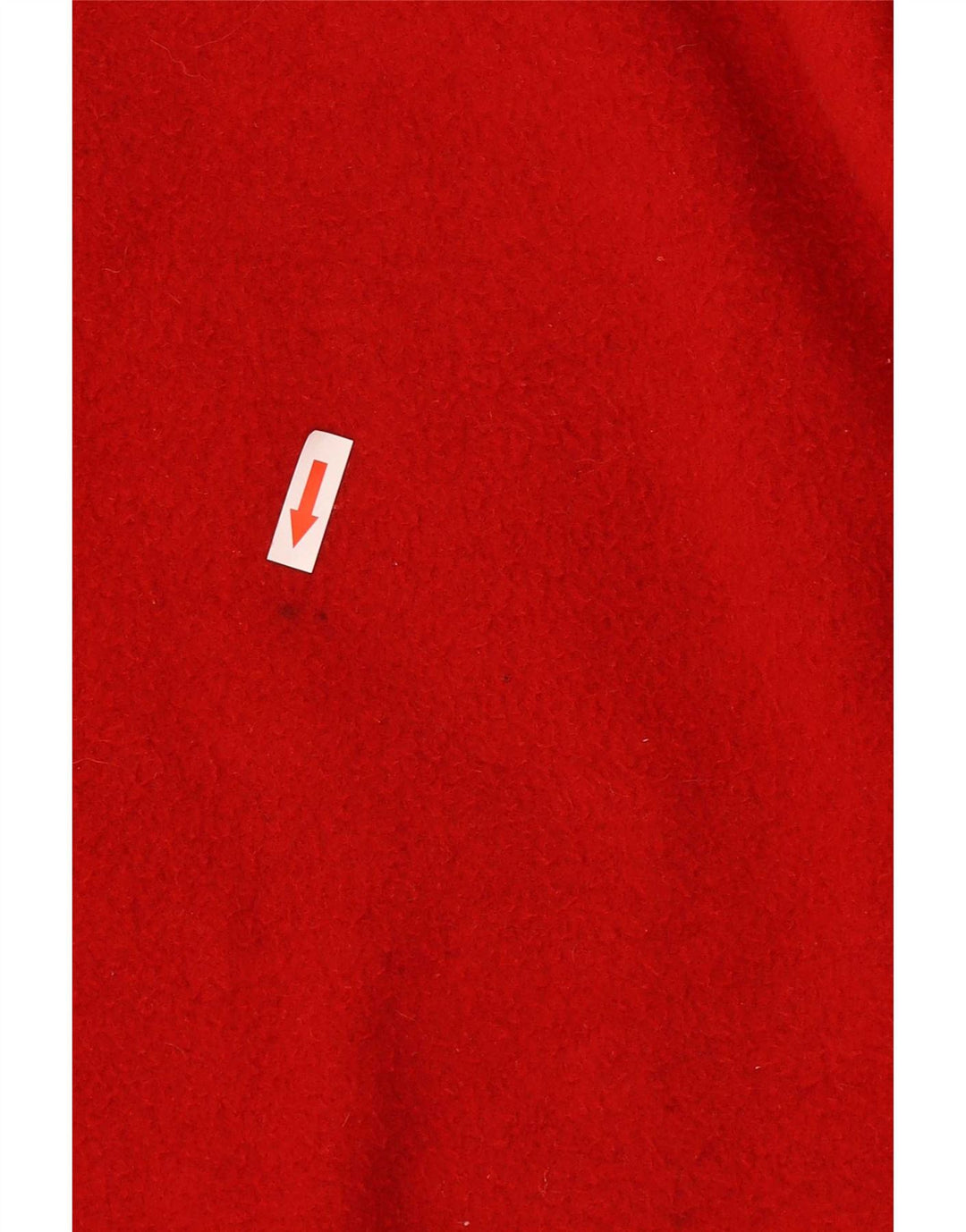 Endurance Womens Button Neck Fleece Jumper UK 10 Small Red Geometric