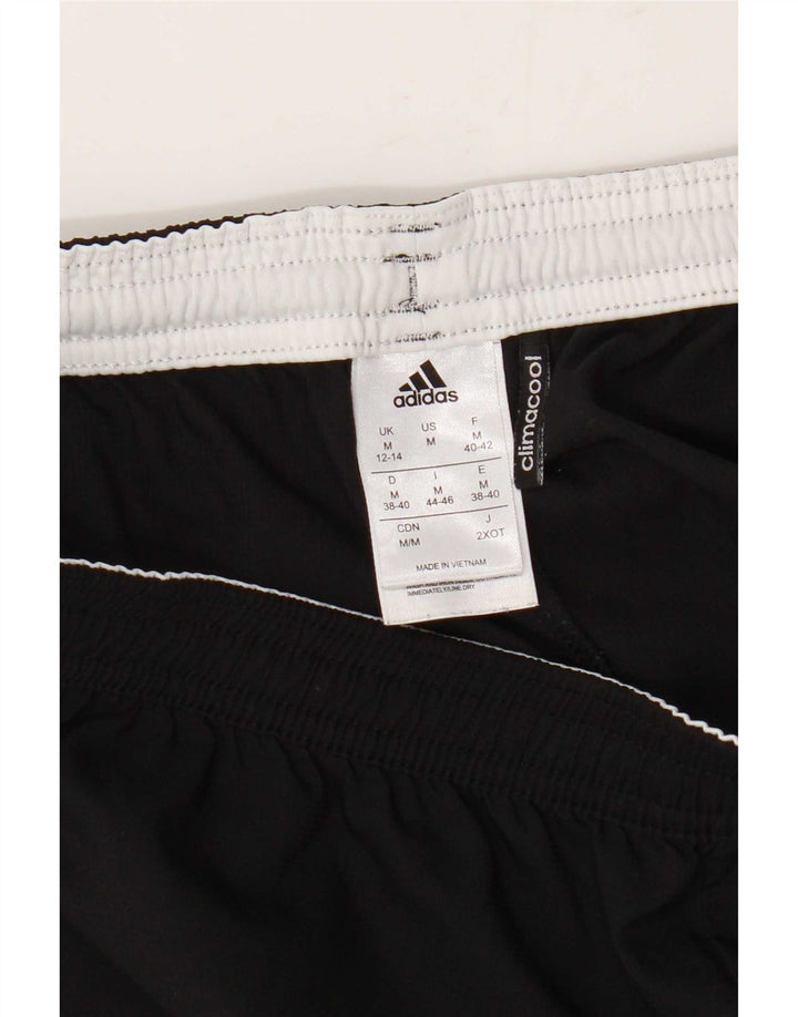Adidas Damen Climacool Sport Shorts UK 12/14 Medium Schwarz Polyester