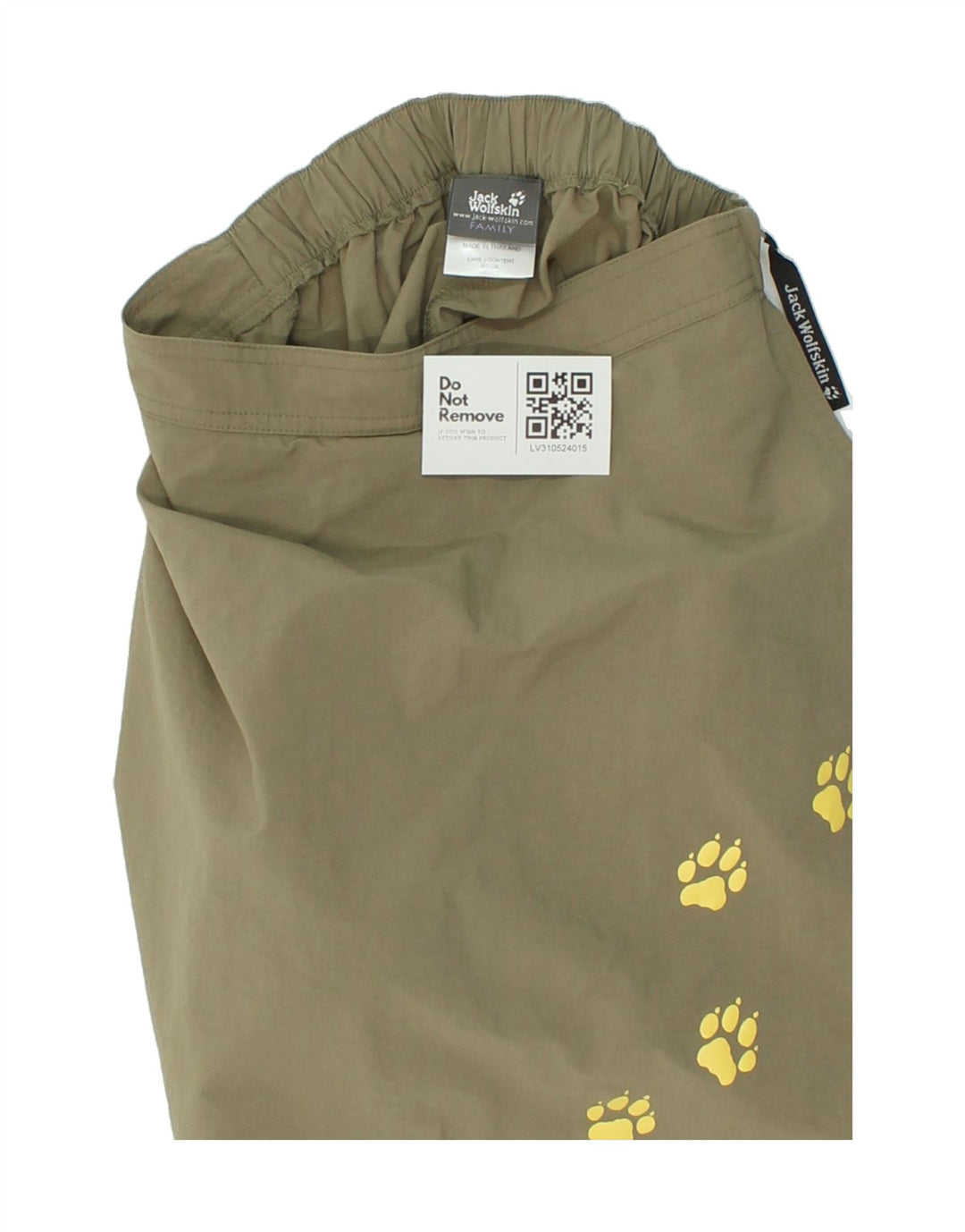 JACK WOLFSKIN Girls Graphic Skort 13-14 Years Green Polyamide Vintage Jack Wolfskin and Second-Hand Jack Wolfskin from Messina Hembry 