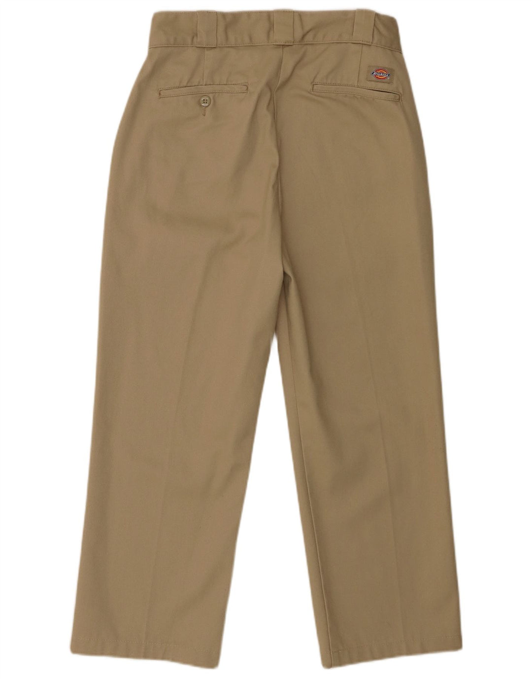 Dickies Mens Straight Chino Trousers W28 L25 Brown Polyester