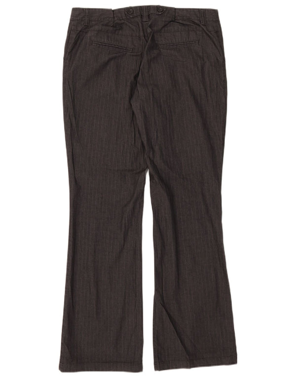 Marks & Spencer Γυναικείο Παντελόνι Chino Αυτόγραφο W31 L30 Γκρι Pinstripe