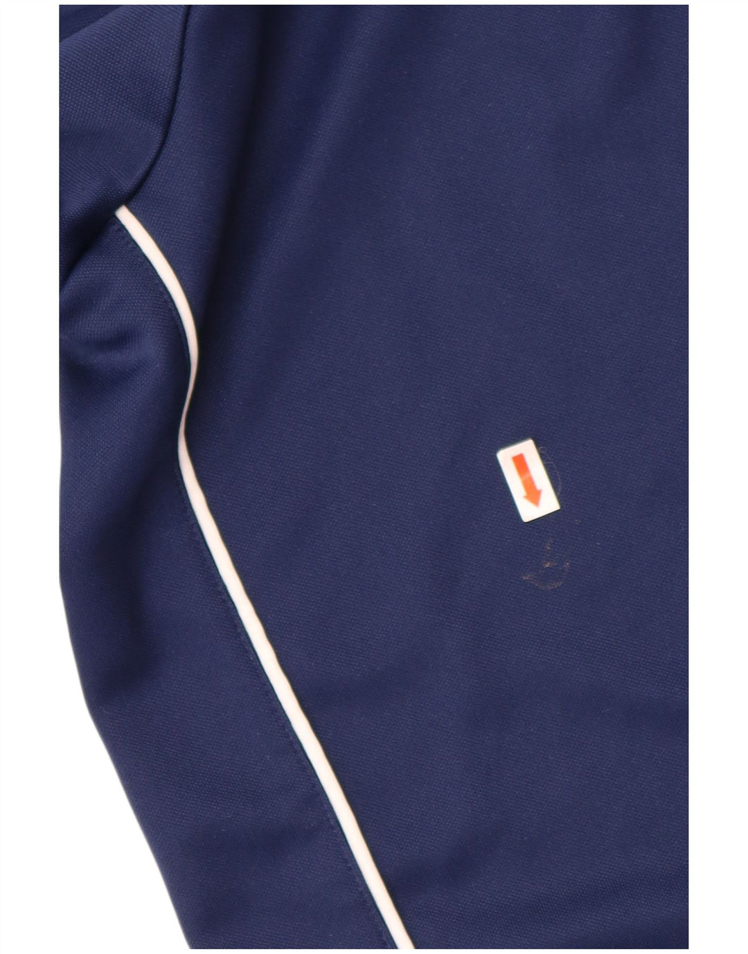 Top de trening ADIDAS Aeroready, cu fermoar, cu gât, mare, bleumarin