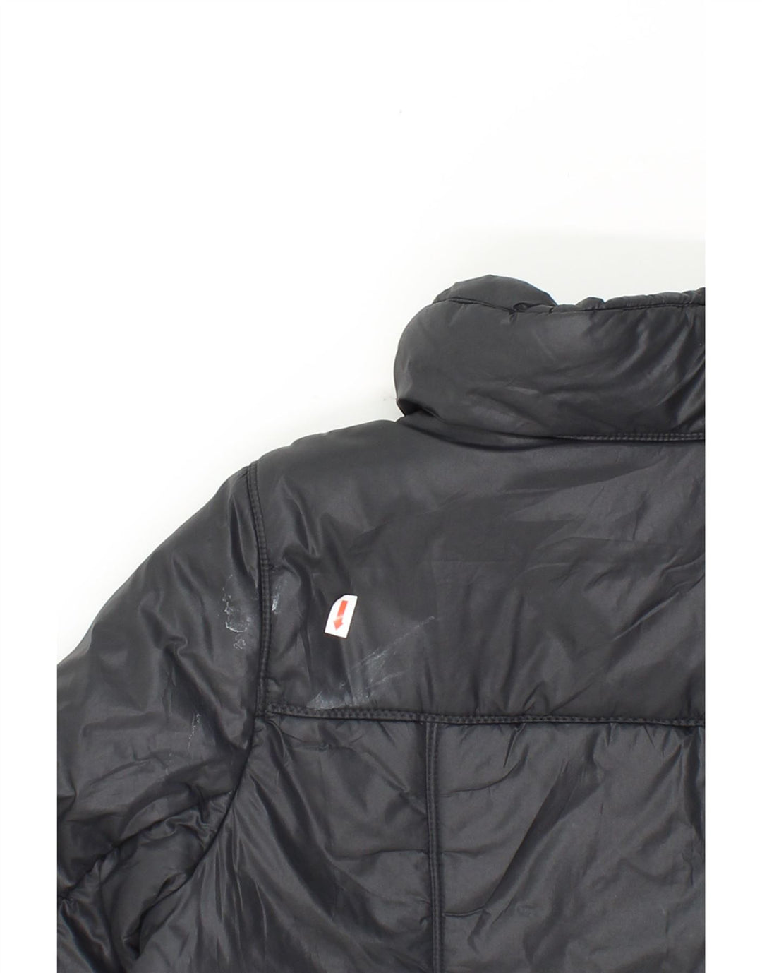 LEE Womens Padded Jacket UK 14 Medium Black Polyester Vintage Lee and Second-Hand Lee from Messina Hembry 