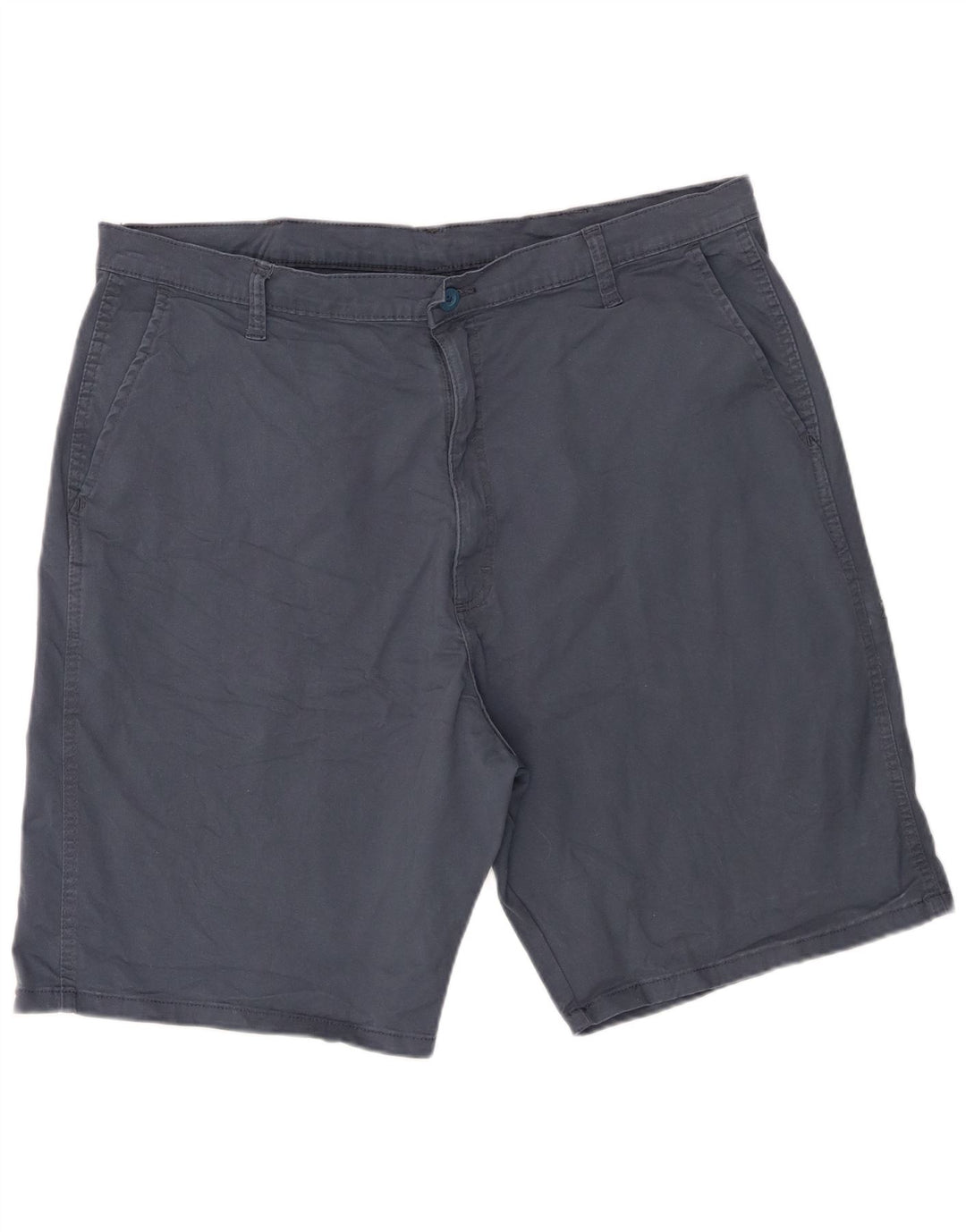 Wrangler Mens Cargo Shorts W40 XL Navy Blue Cotton