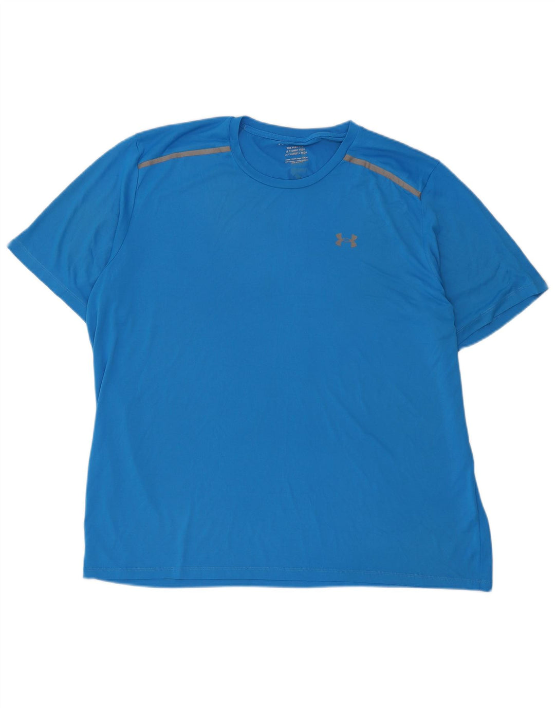 Under Armour Mens T-Shirt Top 2XL Blue