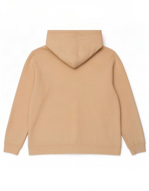Fat Face Damen-Pullover mit übergroßem Kapuzenpullover, UK 16, Größe L, Beige, Baumwolle