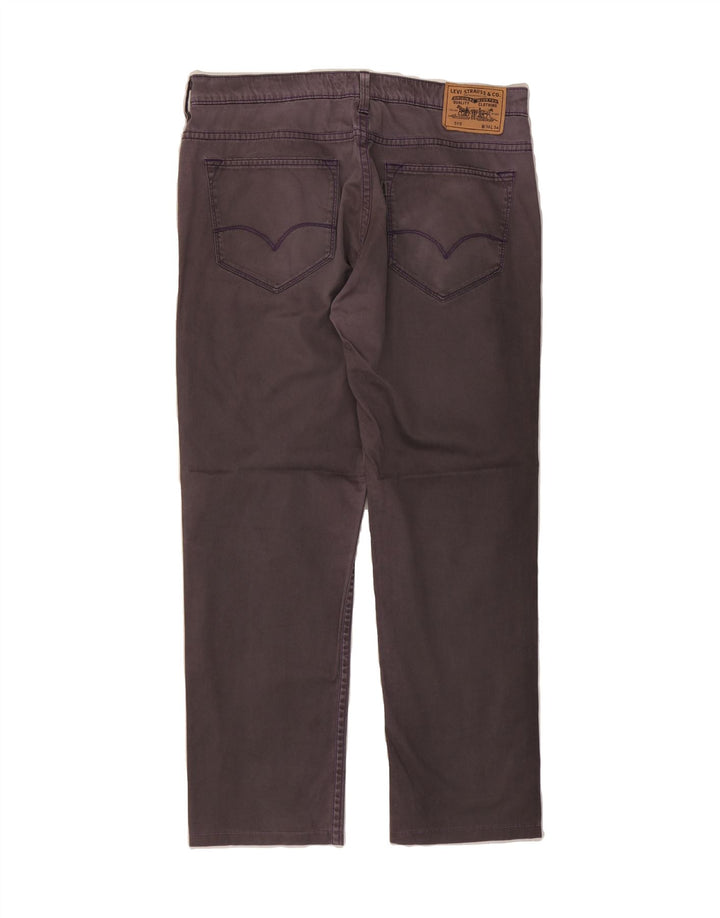 LEVI'S Mens 519 Straight Jeans W36 L29 Purple Vintage Levi's and Second-Hand Levi's from Messina Hembry 