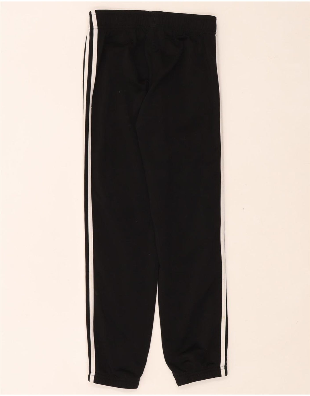 Adidas Drenge Træningsdragt Bukser Joggers 9-10 År Sort Polyester
