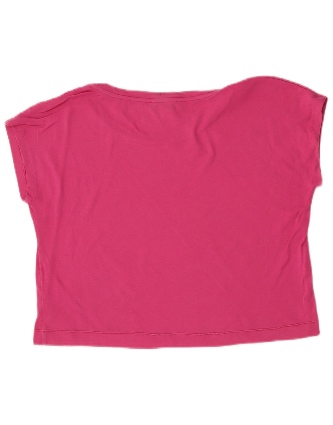 Max & Co. Womens Crop T-Shirt Top UK 14 Medium Pink