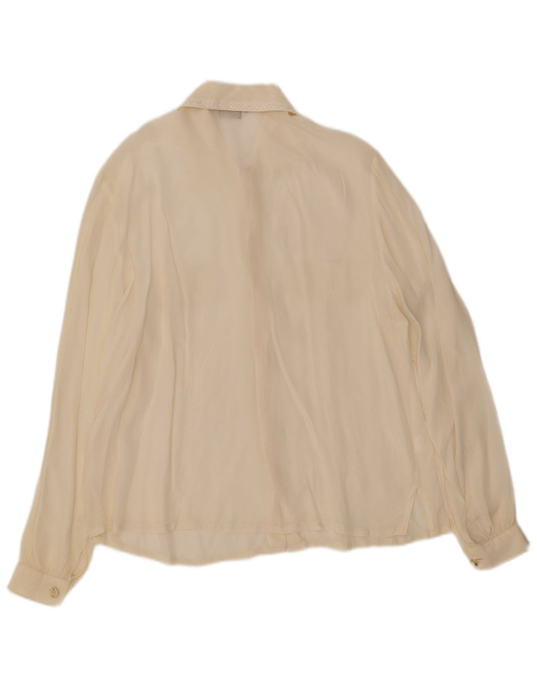 LORENA Womens Shirt Blouse IT 46 Large Off White